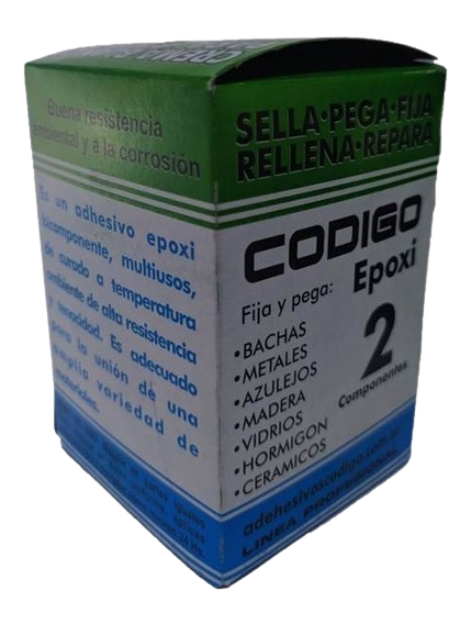 ADHESIVO CREMA EPOXI ACERO 200gr "CODIGO"