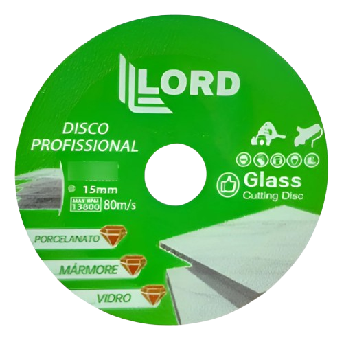 DISCO CORTE PARA VIDRIO "LORD"