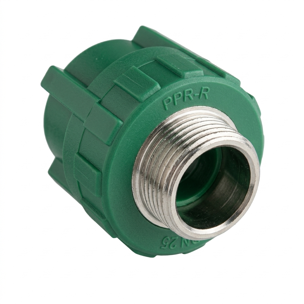 CUPLA INSERTO M. 32x1 "SANIPLAST"" (10u)